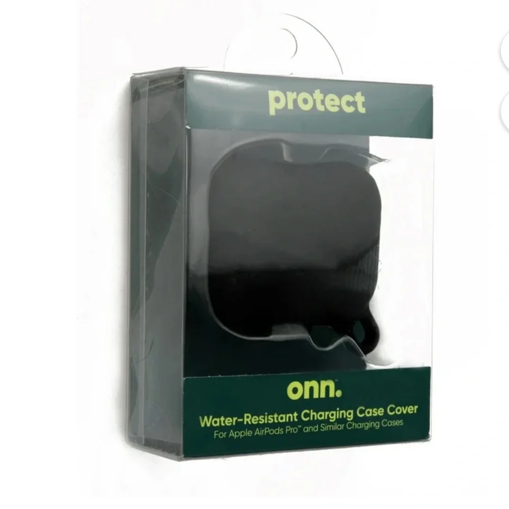 Omn water resistant AirPod Pro black charging case cover silicone protect new‎